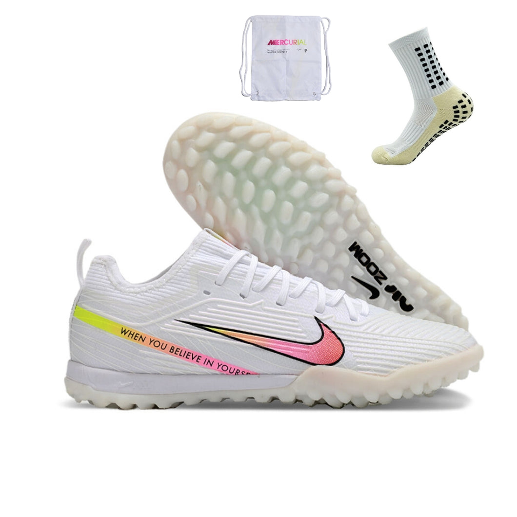 Nike Mercurial Air Zoom Vapor 15 Pro Society - Branco Rosa