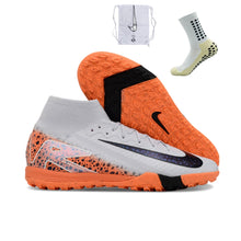 Carregar imagem no visualizador da galeria, Nike Air Zoom Superfly 10 Society Elite TF - Cinza Laranja
