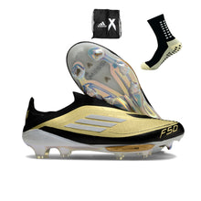 Carregar imagem no visualizador da galeria, Adidas F50 Elite + FG - Messi Triunfo Dourado
