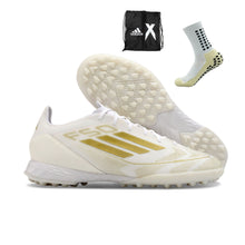 Carregar imagem no visualizador da galeria, Adidas F50 Elite Society TF - Branco Dourado
