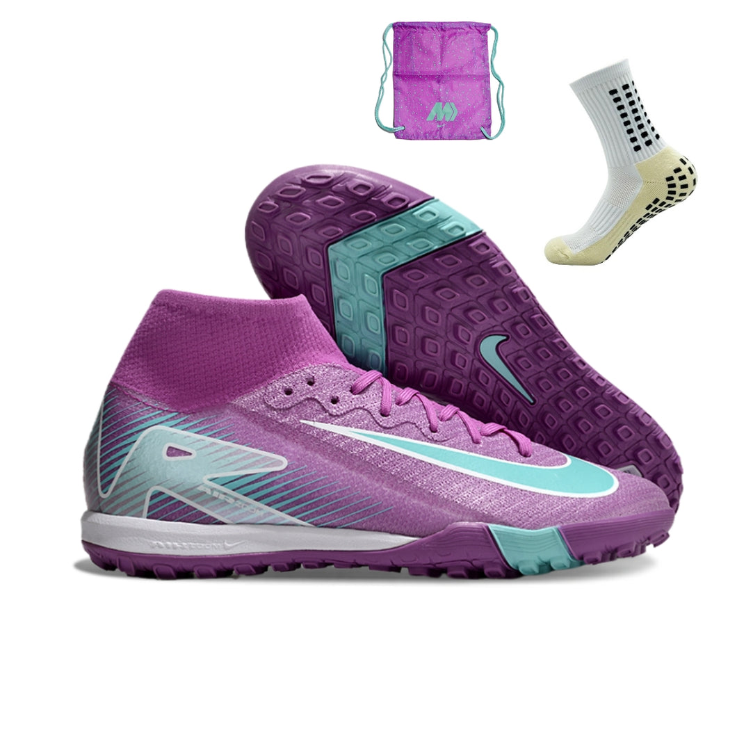 Nike Air Zoom Superfly 10 Society Elite TF - Roxo