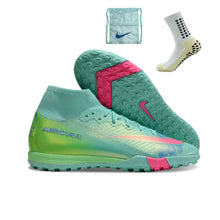 Carregar imagem no visualizador da galeria, Nike Air Zoom Superfly 10 Society Elite TF - Azul Verde
