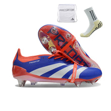 Carregar imagem no visualizador da galeria, Adidas Predator Elite Tongue SG - Azul Vermelho

