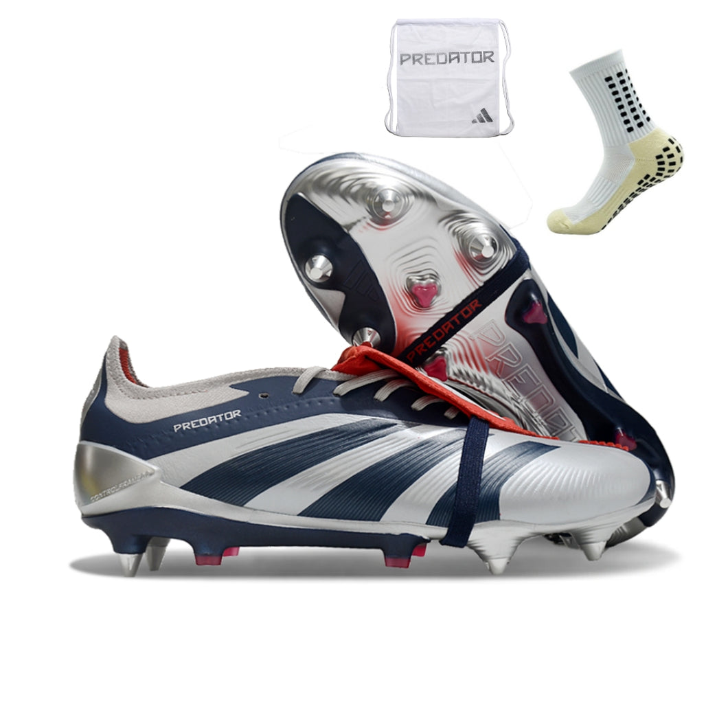 Adidas Predator Elite Tongue SG - Prata