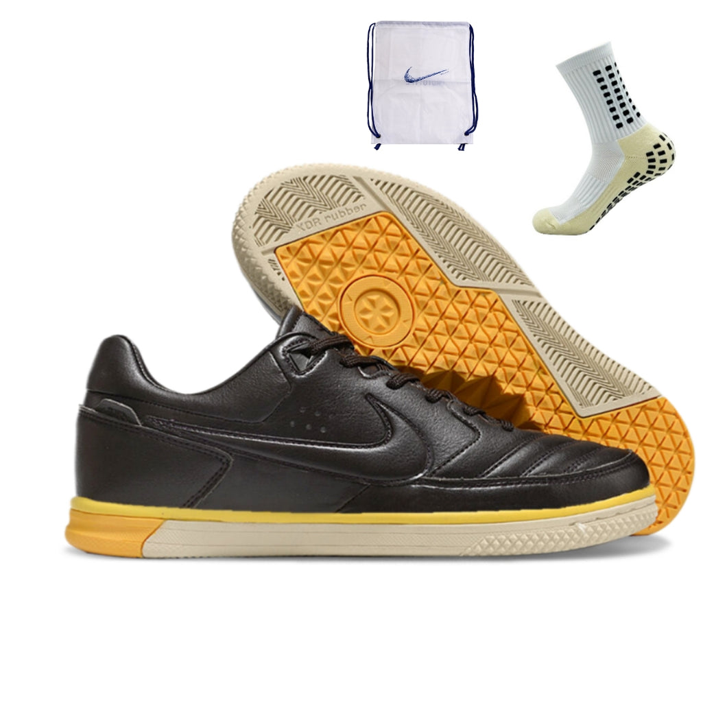 Nike Gato Futsal - Preto Dourado