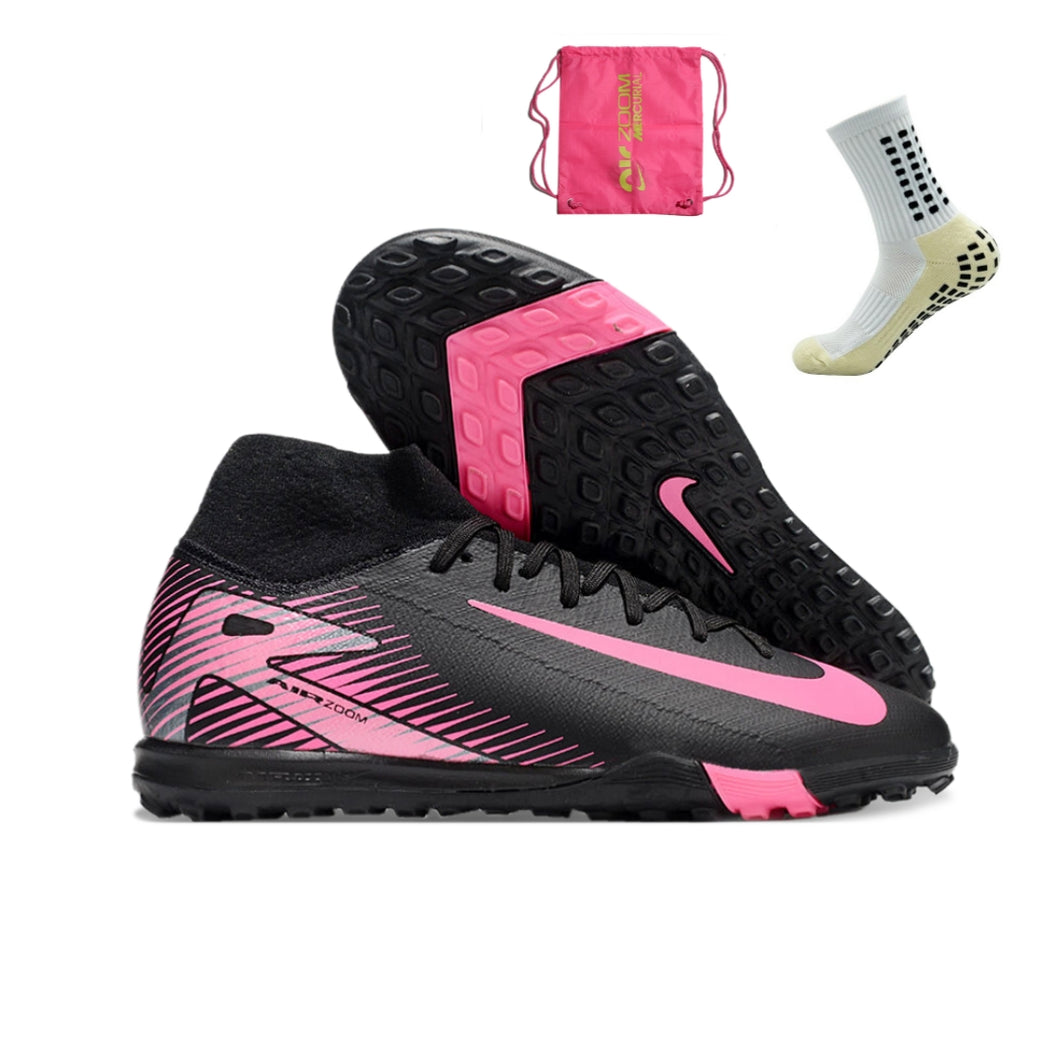 Nike Air Zoom Superfly 10 Society Elite TF - Preto Rosa