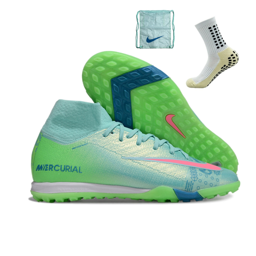 Nike Air Zoom Superfly 10 Society Elite TF - Azul Verde