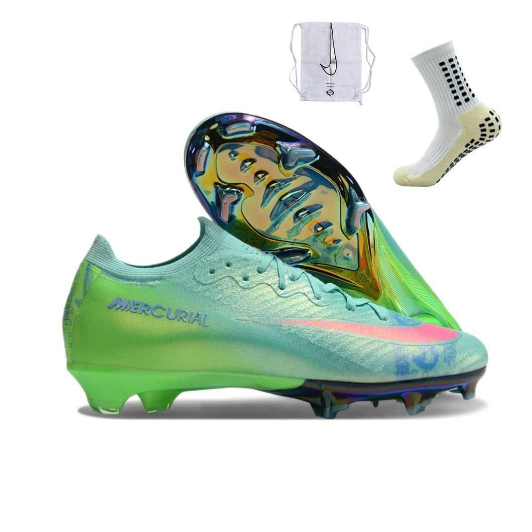 Nike Air Zoom Mercurial Vapor 16 Elite FG - Azul Verde