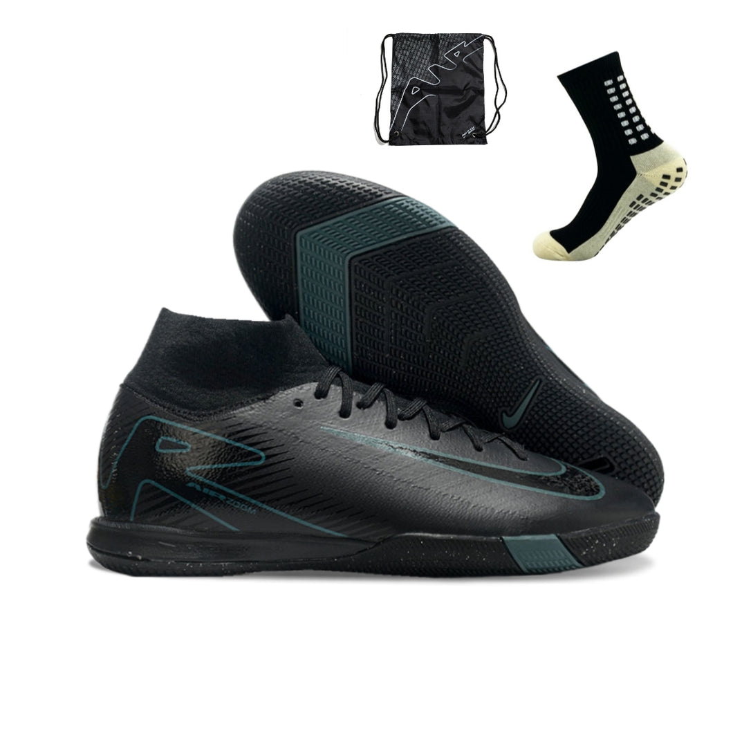 Nike Air Zoom Mercurial Superfly 10 Elite Futsal - Black
