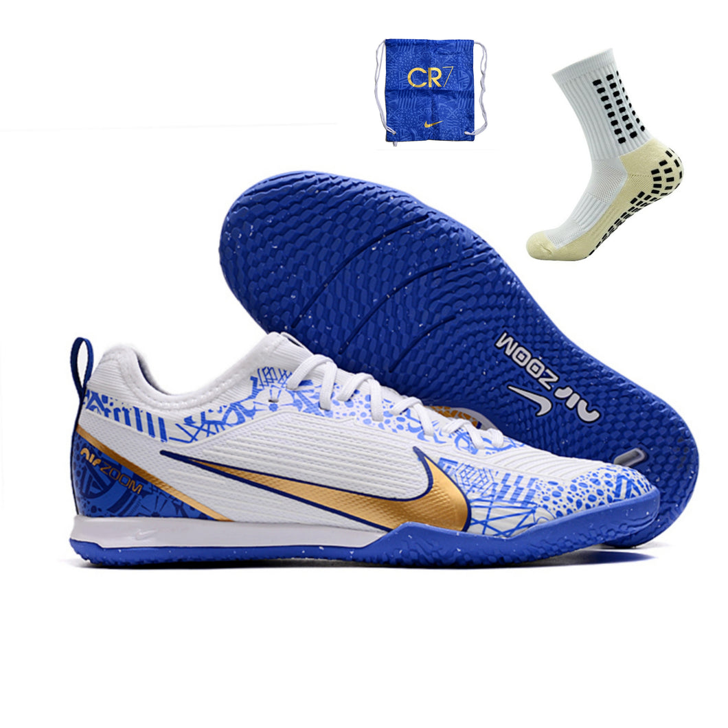 Nike Air Zoom Mercurial Vapor 15 Pro - CR7 Azul Branco