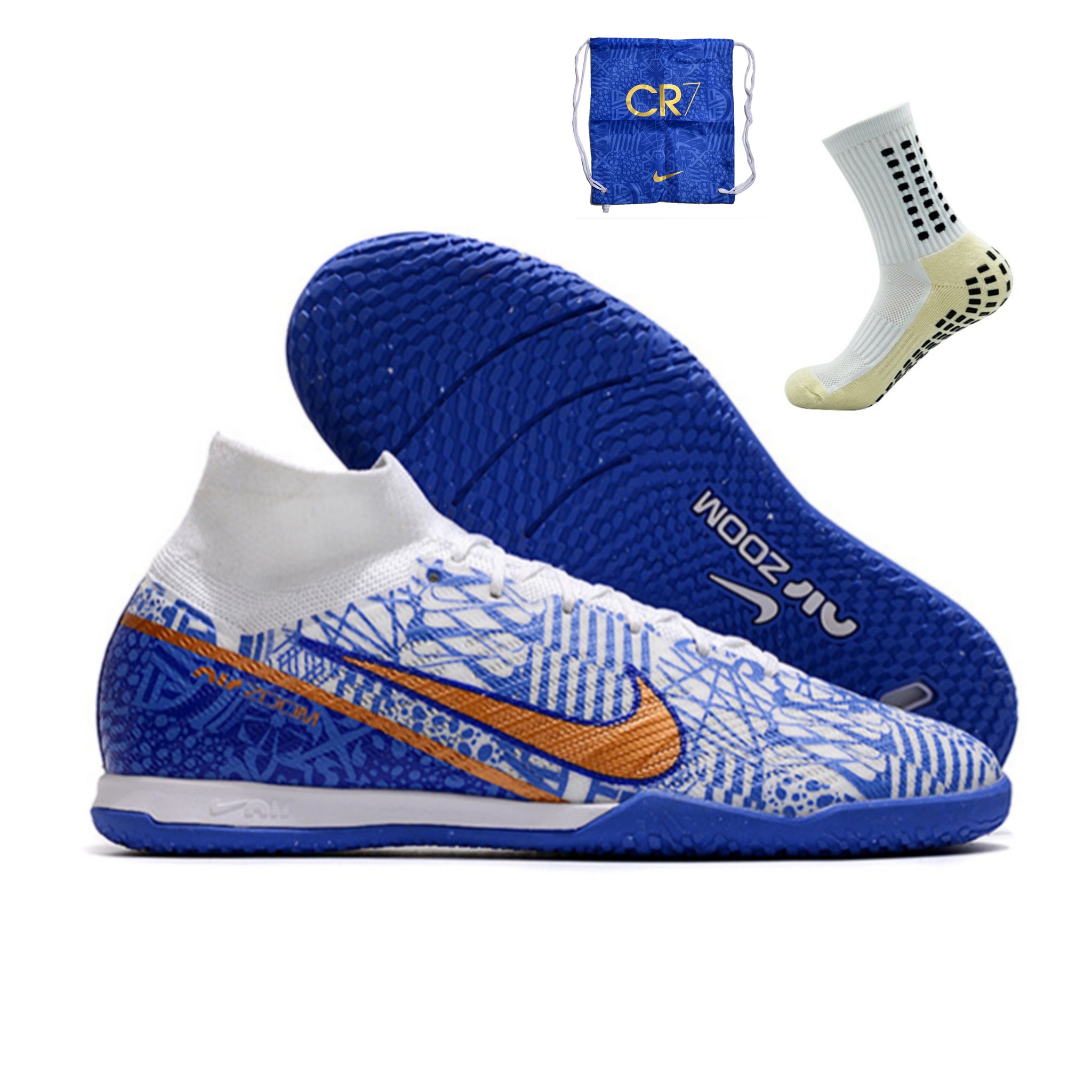 チアゴサンタナ着用 Nike Air Zoom Mercurial Nike Air Zoom Mercurial Superfly 9 Elite Futsal - Cr7
