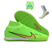 Carregar imagem no visualizador da galeria, Nike Air Zoom Mercurial Superfly 9 Elite Futsal - Verde
