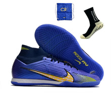 Carregar imagem no visualizador da galeria, Nike Air Zoom Mercurial Superfly 9 Elite Futsal -  Azul
