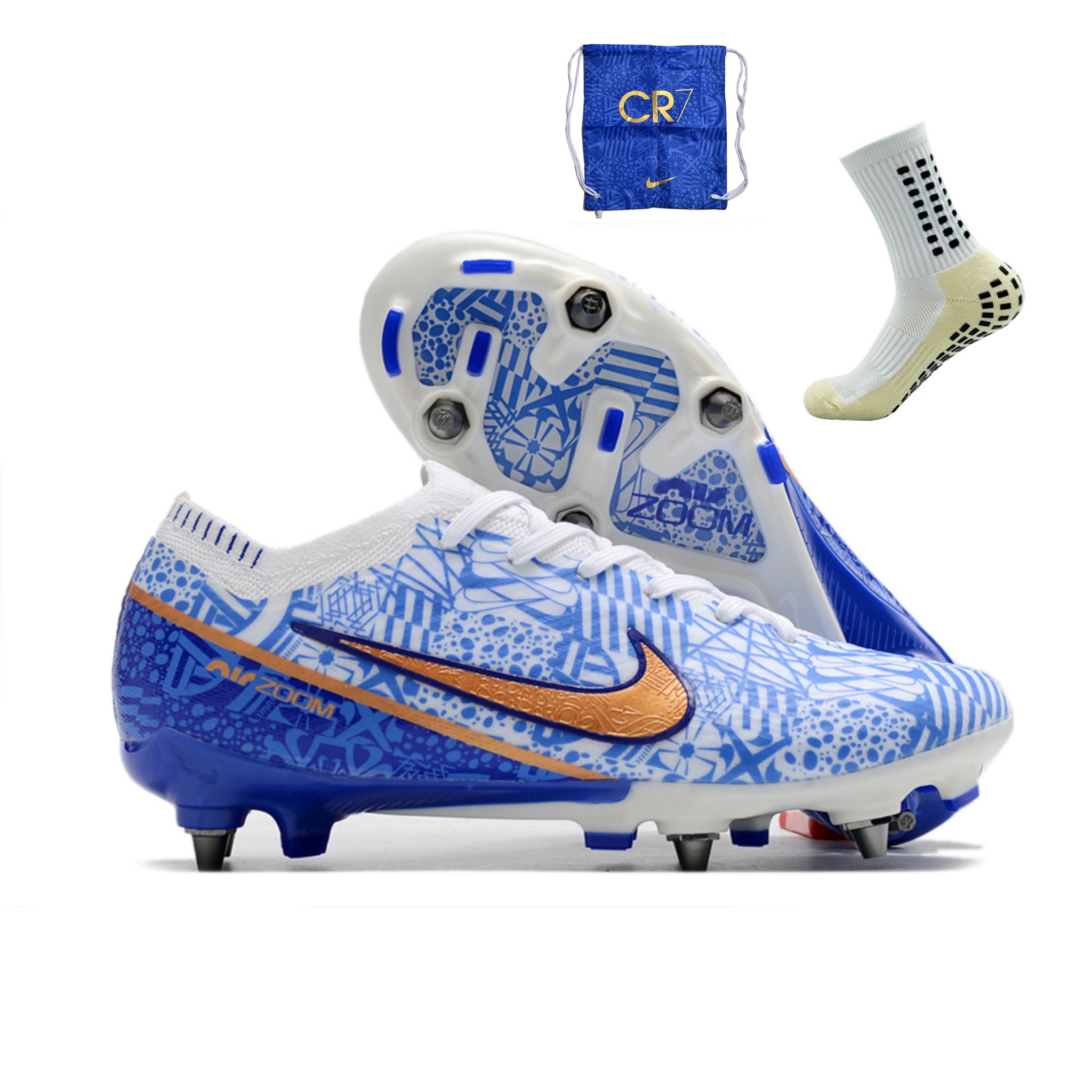 Nike Air Zoom CR7 サッカーシューズ Chuteira de Campo NIKE Air Zoom Mercurial Vapor 15 Elite AG CR7