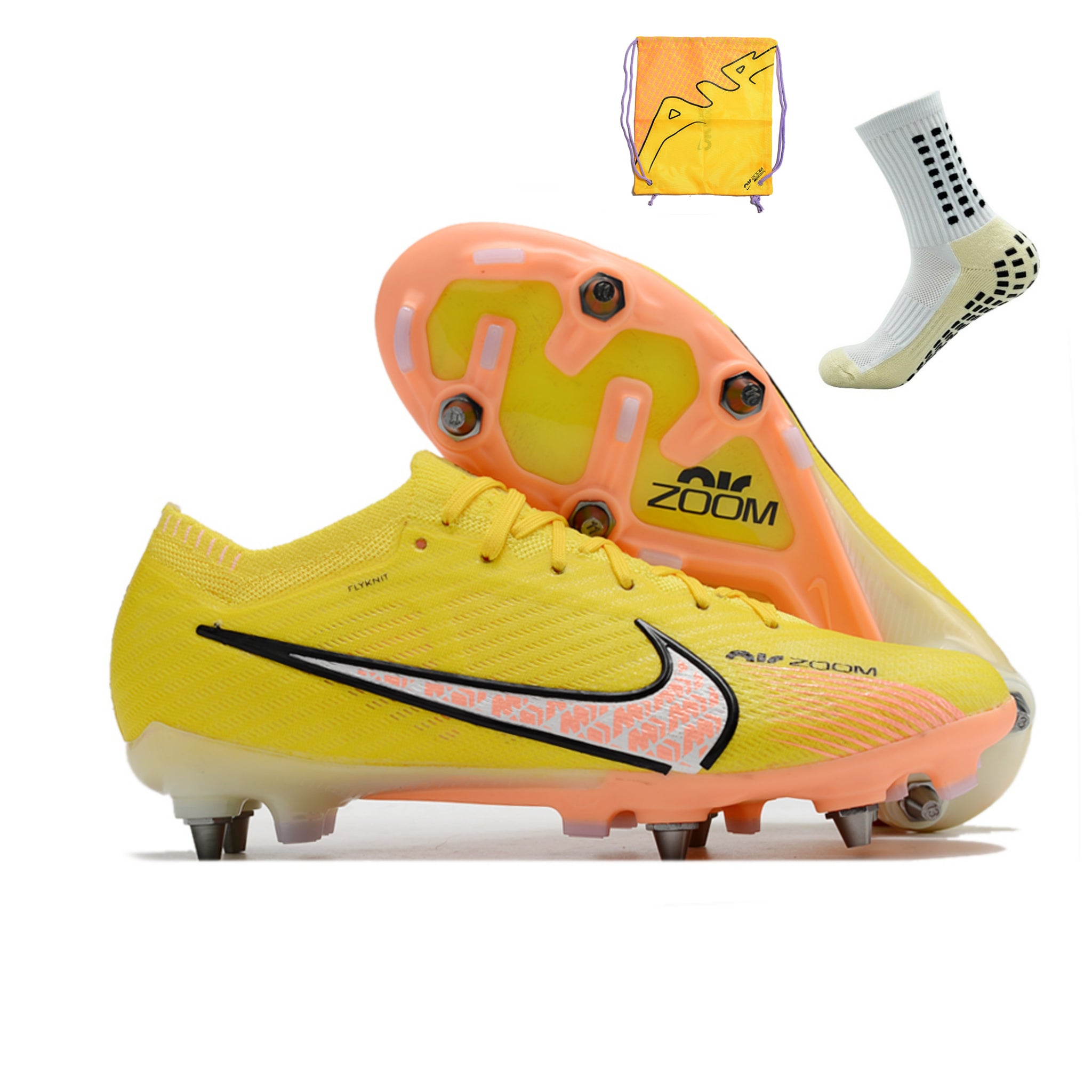 Nike Air Zoom Mercurial Vapor 15 Elite SG TRAVA MISTA - Lucent