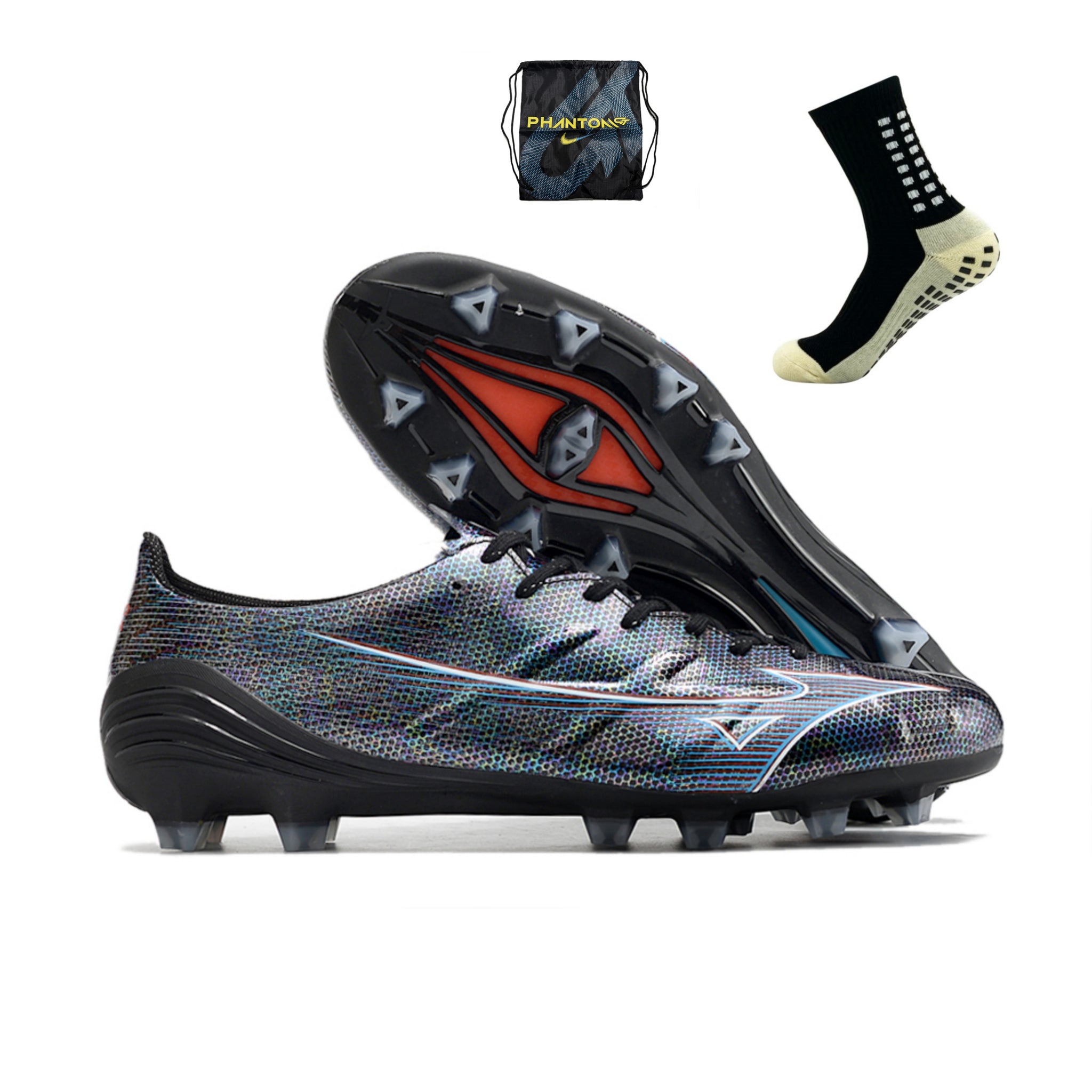 Mizuno Alpha Made in Japan - Preto Azul – Acstorechuteiras