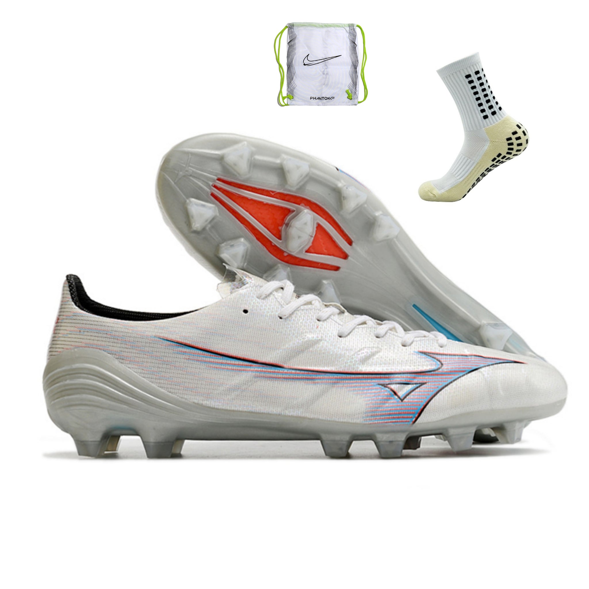 SILENT THIRD TAKUMI TOIXN エレメント サン Mizuno Alpha Made in Japan - Branca – Acstorechuteiras