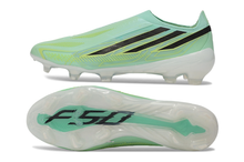 Carregar imagem no visualizador da galeria, Adidas F50 Elite Hyperfast Laceless FG - Verde
