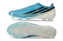 Carregar imagem no visualizador da galeria, Adidas F50 Elite Hyperfast Laceless FG - Azul

