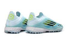 Carregar imagem no visualizador da galeria, Adidas F50 Elite Laceless Society - Azul Branco
