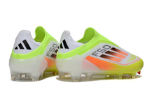 Carregar imagem no visualizador da galeria, Adidas F50 Elite Laceless FG - Branco Verde
