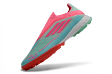 Carregar imagem no visualizador da galeria, Adidas F50 Elite Laceless Society - Azul Rosa
