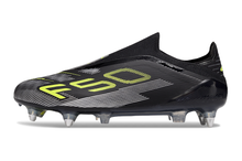 Carregar imagem no visualizador da galeria, Adidas F50 Elite Laceless SG - Preto Verde
