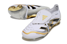 Carregar imagem no visualizador da galeria, Adidas Predator 25 Elite Tongue FG - Branco Dourado
