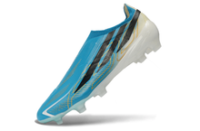 Carregar imagem no visualizador da galeria, Adidas F50 Elite Hyperfast Laceless FG - Azul
