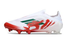 Carregar imagem no visualizador da galeria, Adidas F50 Elite Laceless FG - Branco Vermelho
