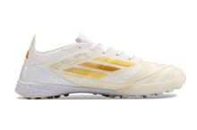 Carregar imagem no visualizador da galeria, Adidas F50 Elite Society TF - Branco Dourado
