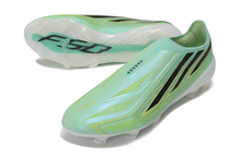 Carregar imagem no visualizador da galeria, Adidas F50 Elite Hyperfast Laceless FG - Verde
