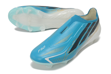 Carregar imagem no visualizador da galeria, Adidas F50 Elite Hyperfast Laceless FG - Azul
