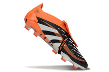 Carregar imagem no visualizador da galeria, Adidas Predator 25 Elite Tongue FG - Preto Laranja

