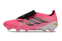 Carregar imagem no visualizador da galeria, Adidas Predator 26 Elite Tongue FG - Rosa
