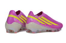 Carregar imagem no visualizador da galeria, Adidas F50 Elite Hyperfast Laceless FG - Roxo
