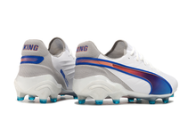 Carregar imagem no visualizador da galeria, Puma King FG/AG - Branco Azul
