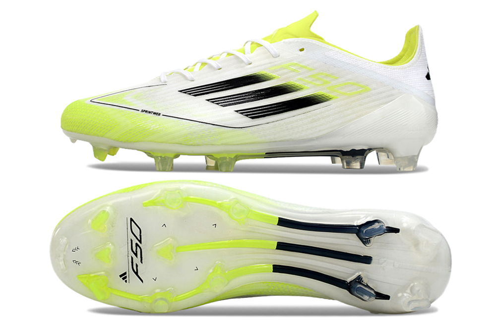 Adidas F50 Elite FG - Branco Verde – Acstorechuteiras Adidas F50 Elite FG - Branco Verde – Acstorechuteiras