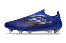 Carregar imagem no visualizador da galeria, Adidas F50 Elite Laceless SG - Azul
