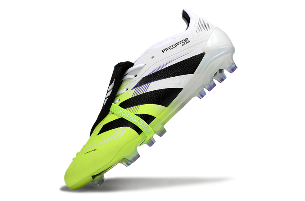 Adidas Predator 25 Elite Tongue FG - Branco Verde – Acstorechuteiras