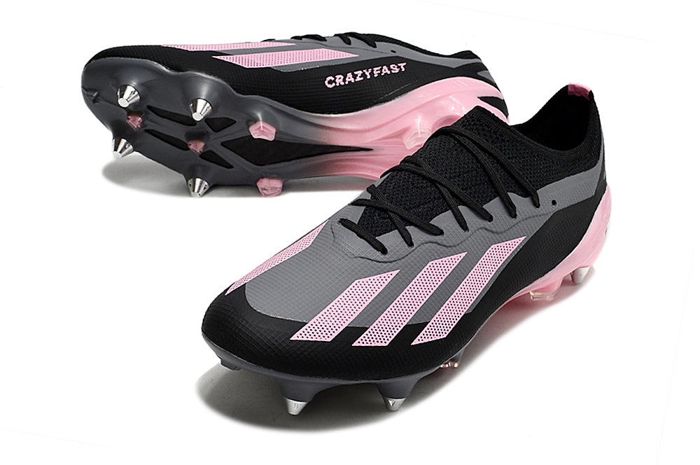 Adidas X Crazyfast.1 SG - Preto Rosa – Acstorechuteiras
