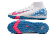 Carregar imagem no visualizador da galeria, Nike Air Zoom Superfly 10 Society Elite TF - Branco Azul Rosa
