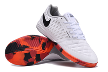 Carregar imagem no visualizador da galeria, Nike Feminina Lunar Gato II Futsal - Branco/vermelho
