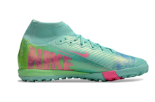 Carregar imagem no visualizador da galeria, Nike Air Zoom Superfly 10 Society Elite TF - Azul Verde
