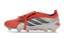 Carregar imagem no visualizador da galeria, Adidas Predator 26 Elite Tongue FG - Born For Goals Vermelho
