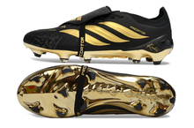 Carregar imagem no visualizador da galeria, Adidas Predator 26 Elite Tongue FG -  Preto Dourado
