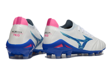 Carregar imagem no visualizador da galeria, Mizuno Morelia Neo IV Made In Japan FG - Branca Azul
