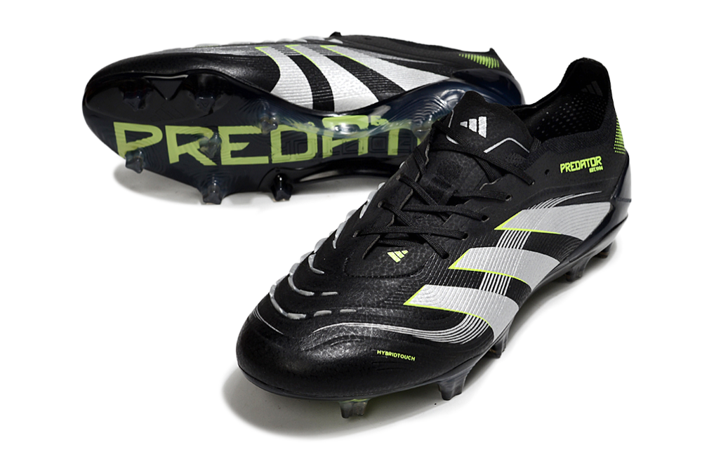 Adidas Predator 25 Elite FG - Preto Verde – Acstorechuteiras