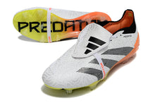 Carregar imagem no visualizador da galeria, Adidas Predator Elite Tongue FG - Branco Laranja Amarelo
