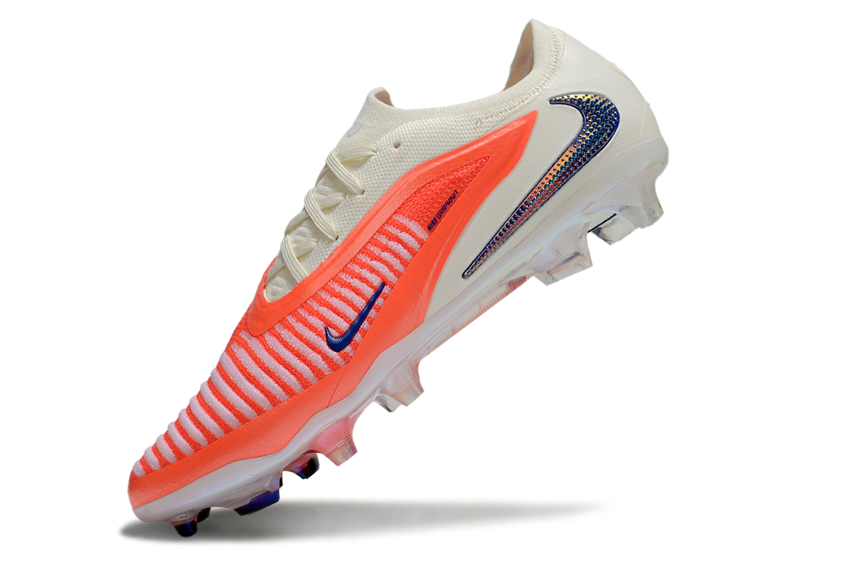 Nike Phantom 6 Elite FG - Branco Laranja – Acstorechuteiras